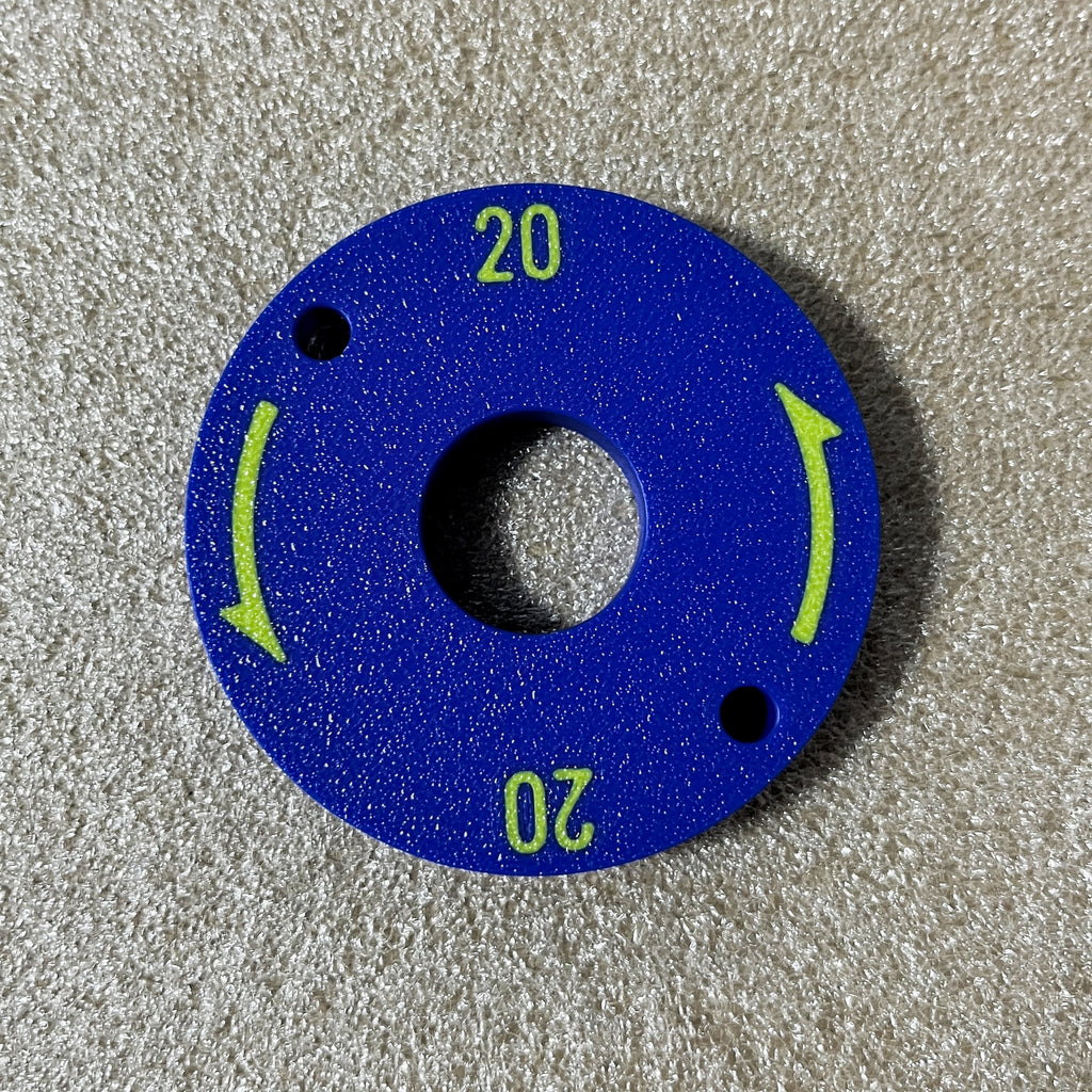 Einlegefassung für Frästisch mit POF Oberfräse inkl. Reduzierringe