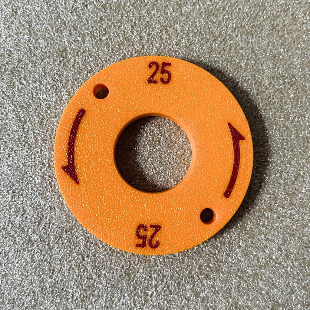 Einlegefassung für Frästisch mit POF Oberfräse inkl. Reduzierringe