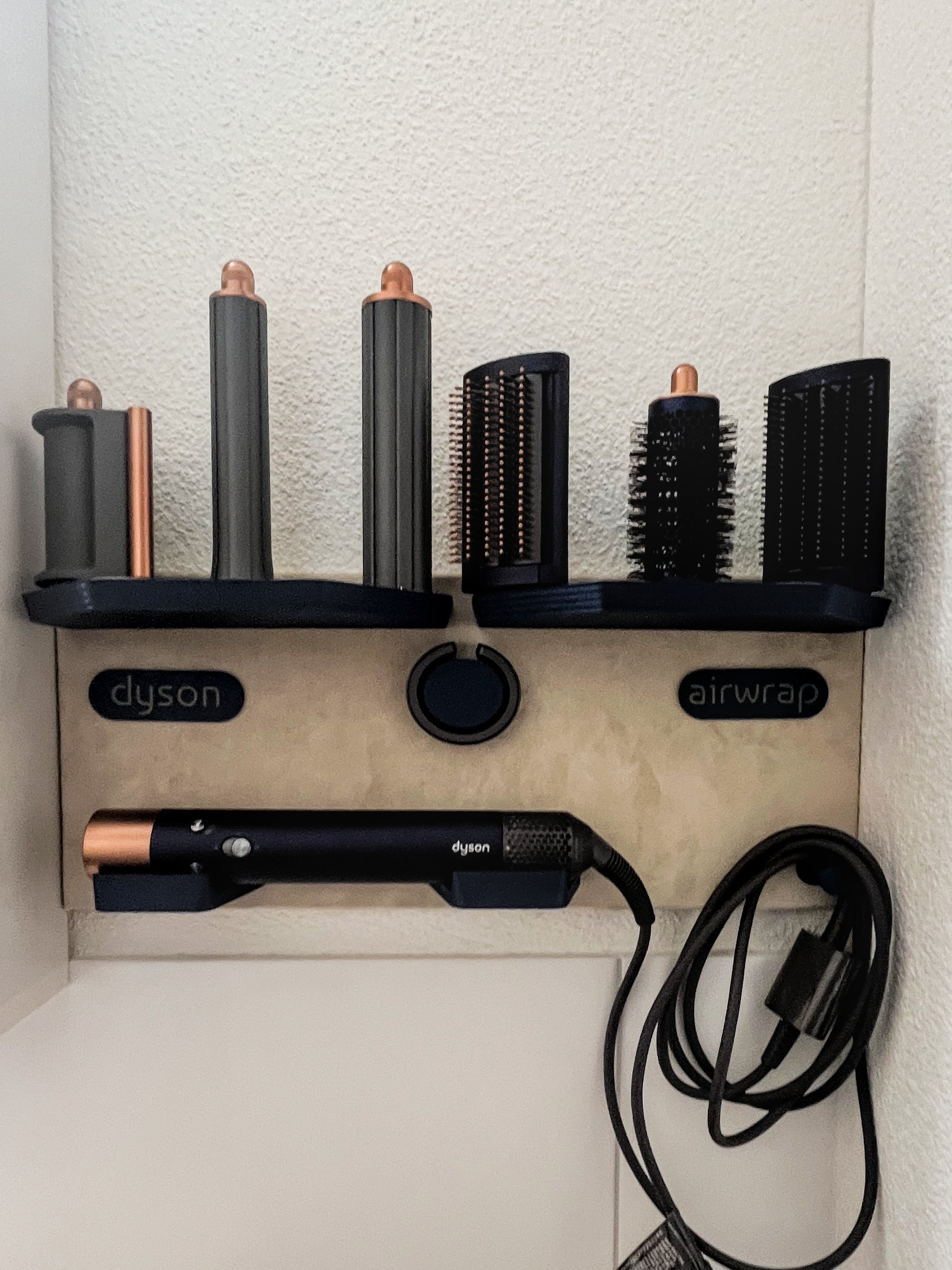 Dyson Airwrap Wandhalterung – für 10 Aufsätze