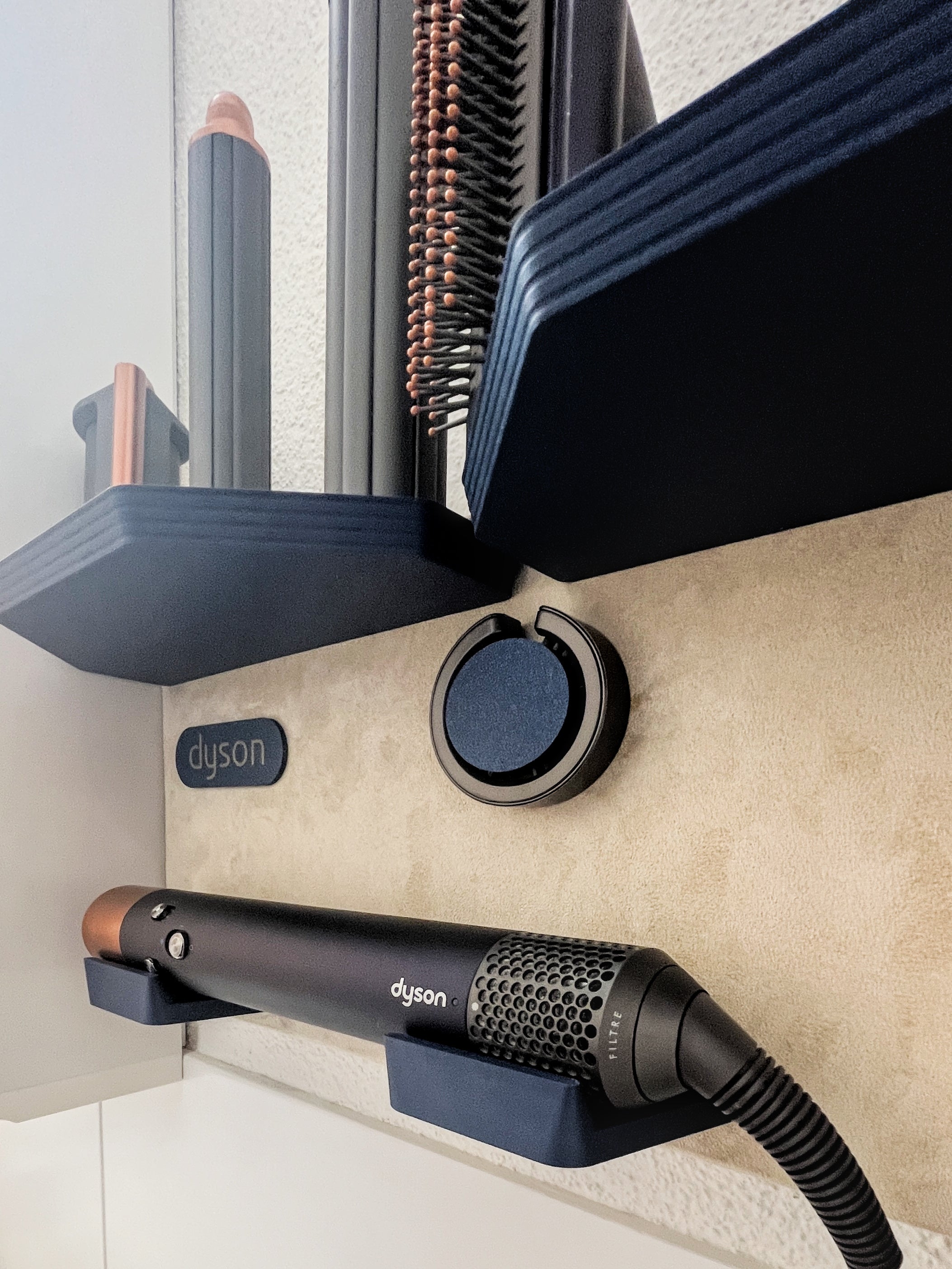 Dyson Airwrap Wandhalterung – für 10 Aufsätze