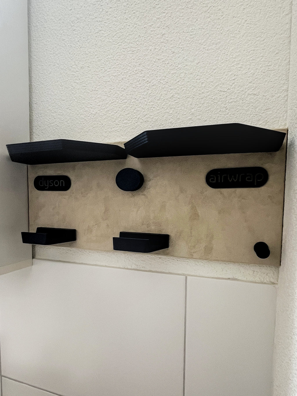 Dyson Airwrap Wandhalterung – für 10 Aufsätze