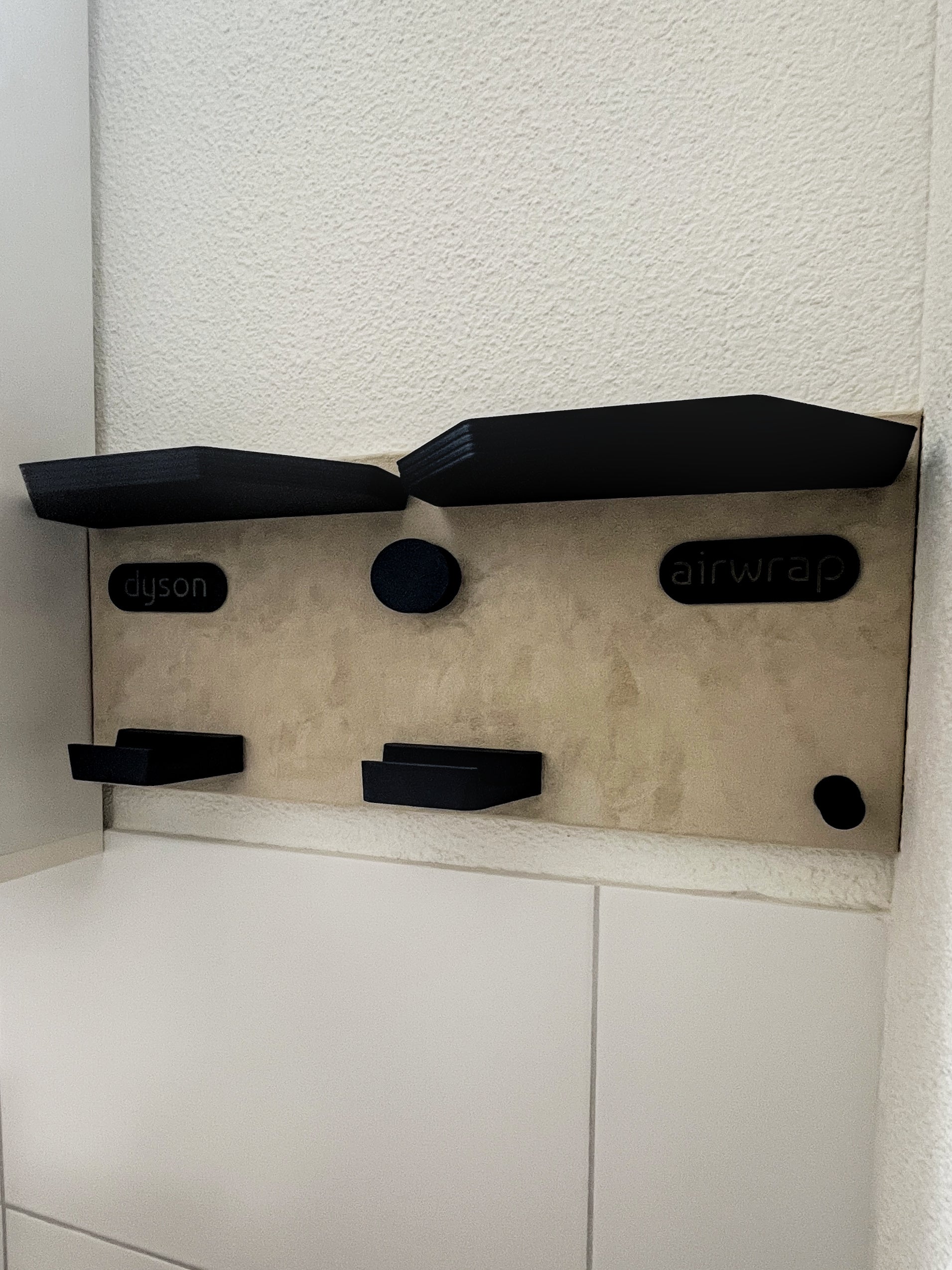 Dyson Airwrap Wandhalterung – für 10 Aufsätze