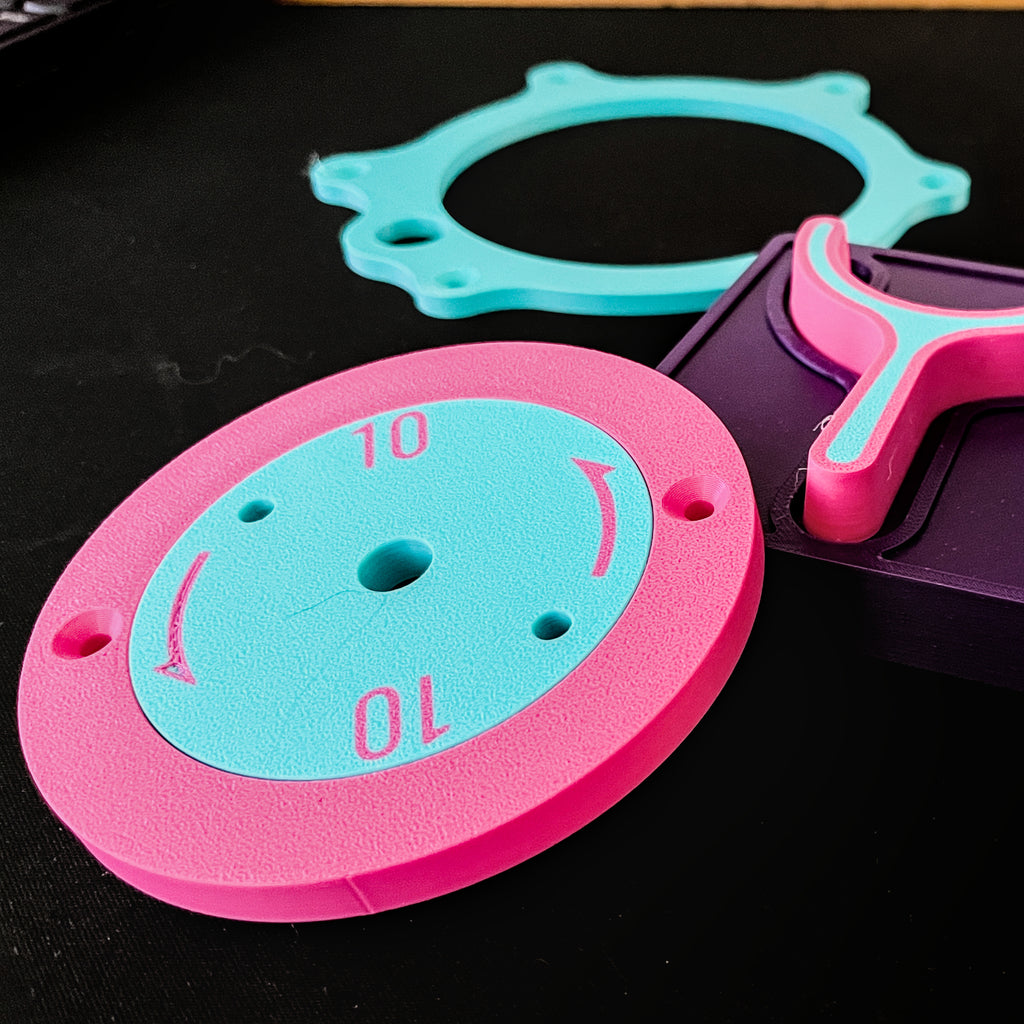 Einlegefassung für Frästisch mit POF Oberfräse inkl. Reduzierringe