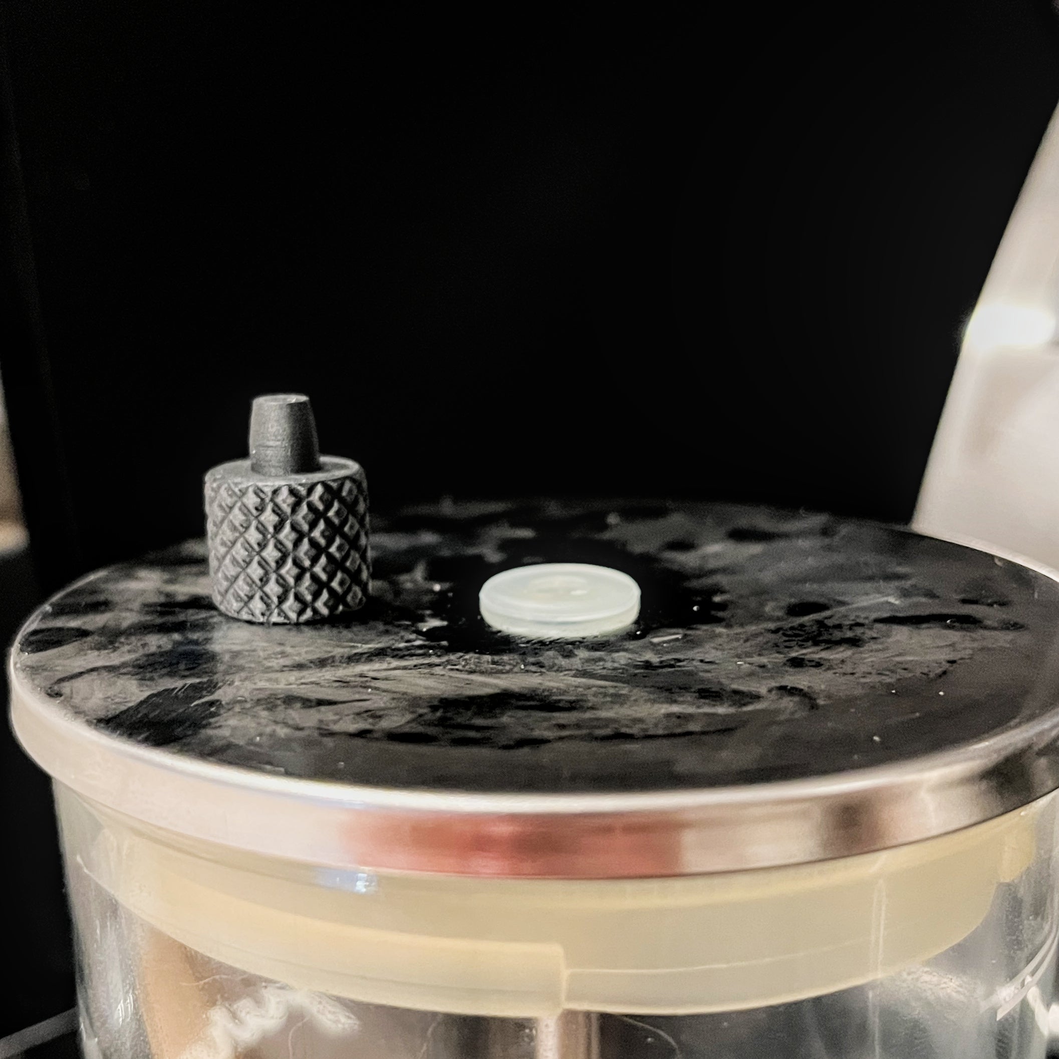 Jura Glas-Milchbehälter Stopfen, Kappe, Deckel, Verschluss