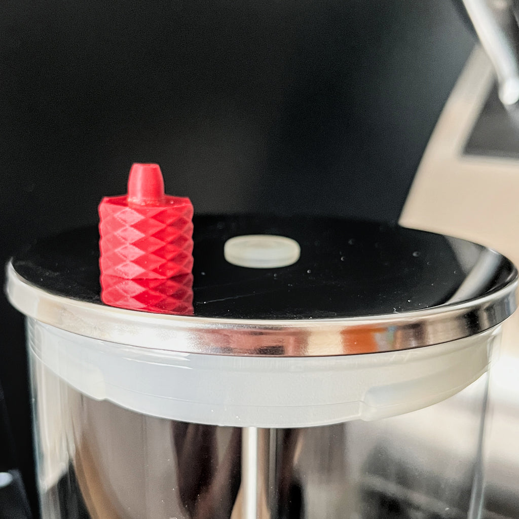 Jura Glas-Milchbehälter Stopfen, Kappe, Deckel, Verschluss