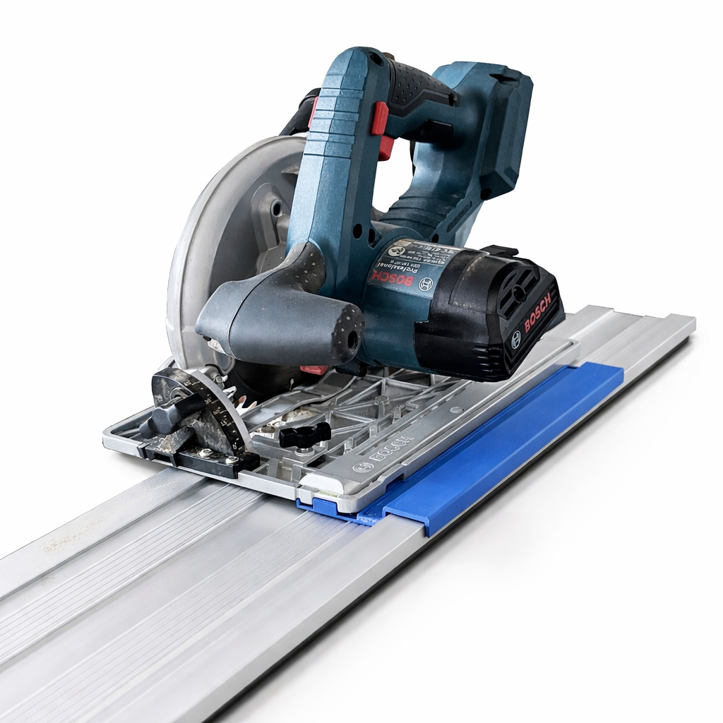 Adapter wolfcraft Führungsschiene FKS zu Bosch Professional Handkreissäge GKS 18V-57
