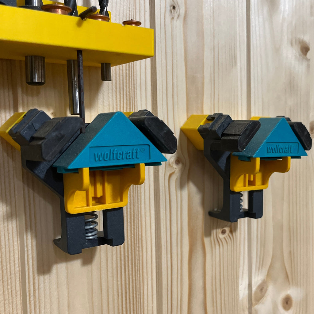 Wandhalterung wolfcraft Eckspanner 4er Set